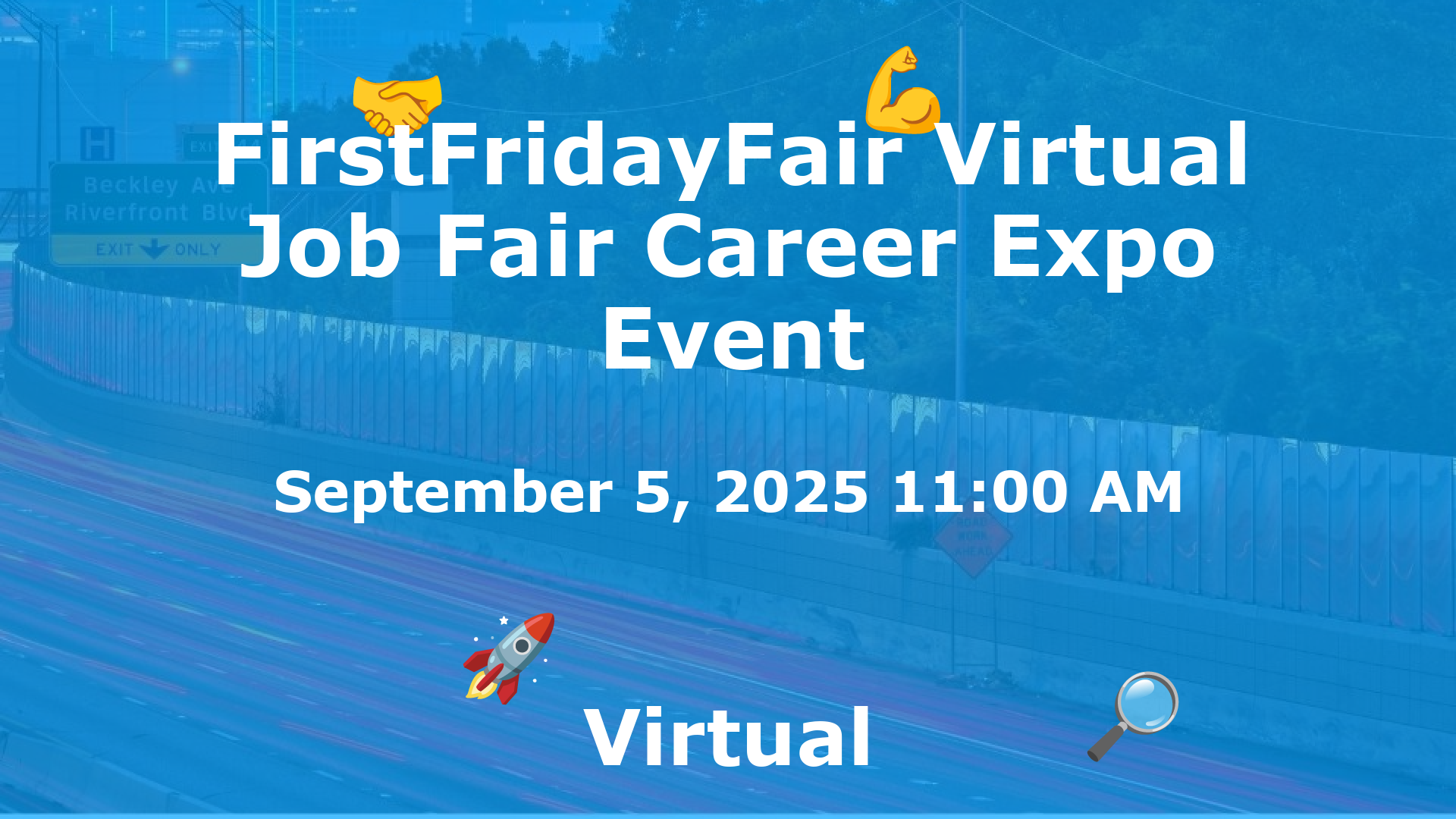 FirstFridayFair Virtual Job Fair Career Expo Event event image